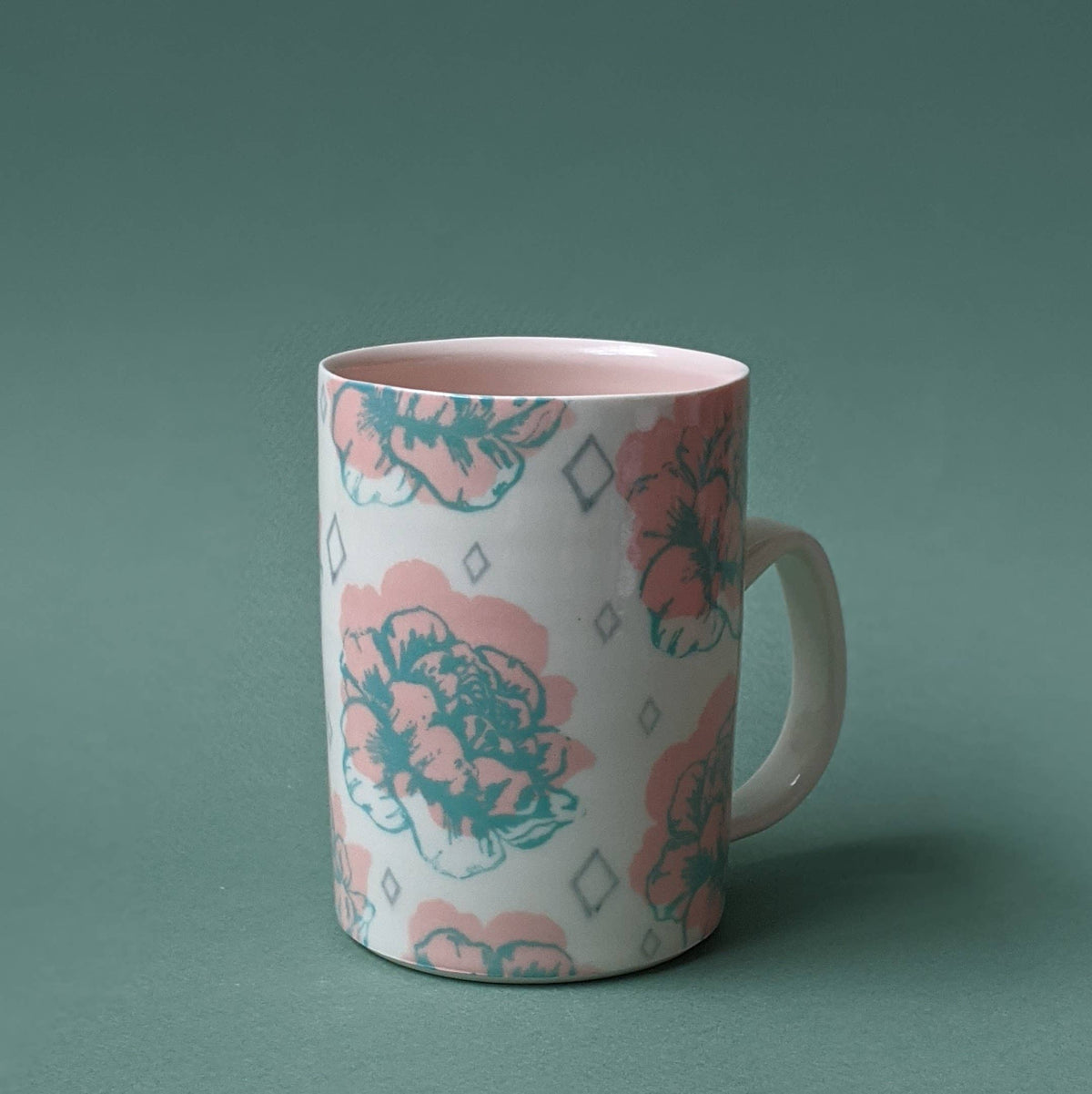 Rush Hour Peony Mug