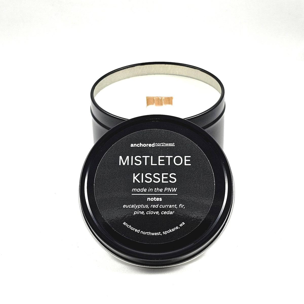 Mistletoe Kisses Christmas Stocking Stuffer Soy Candle