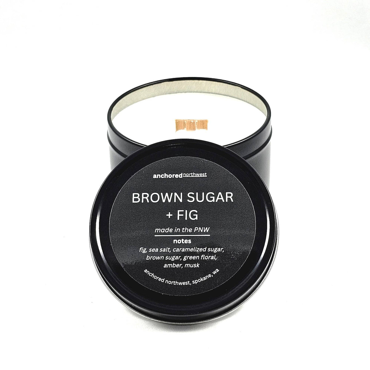 Brown Sugar + Fig Christmas Stocking Stuffer Soy Candle