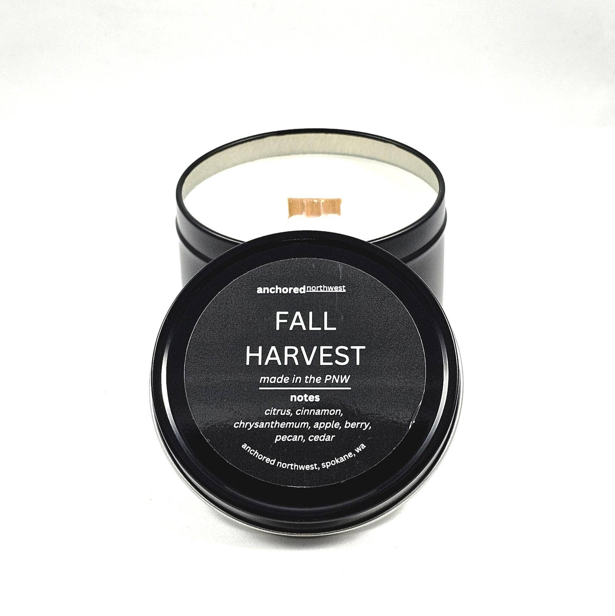 Fall Harvest Christmas Stocking Stuffer Soy Candle