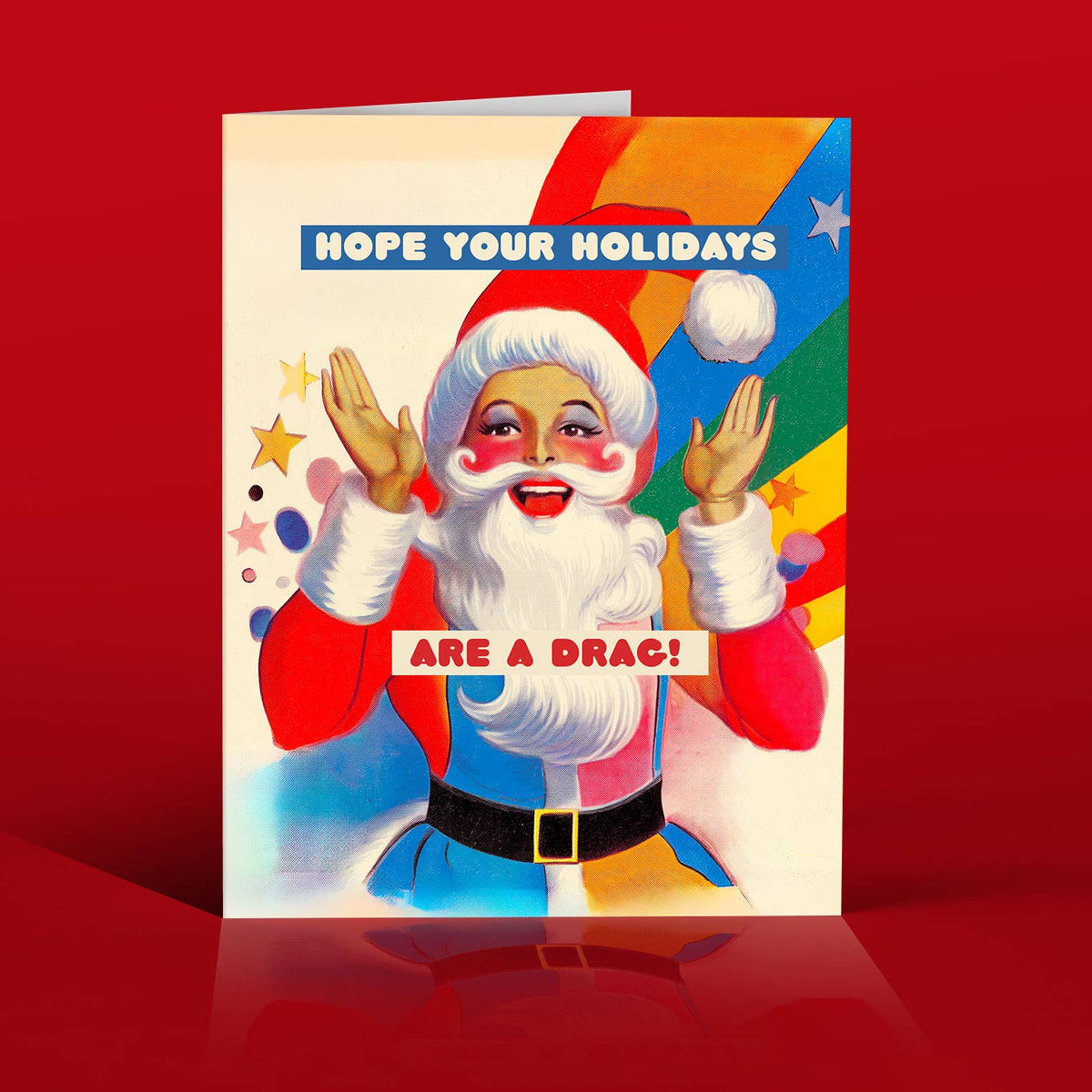 DRAG XMAS! gay holiday card
